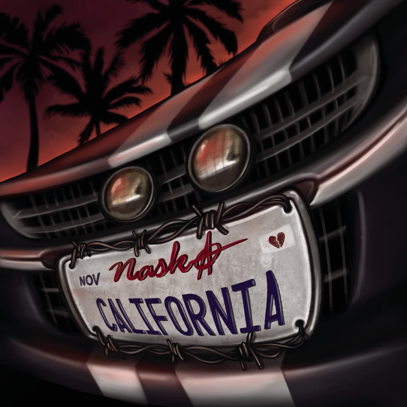 Copertina del singolo «California» (2019).
