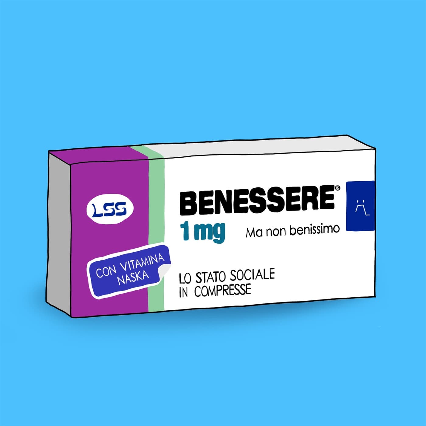 Copertina del singolo «Che benessere!?» (2023).