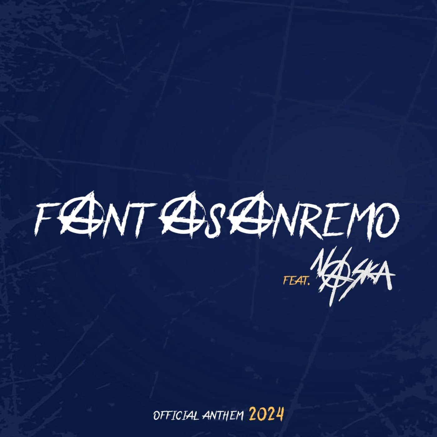 Cover artwork for the single “FantaSanremo (Official Anthem 2024) [feat. NASKA]” (2024).