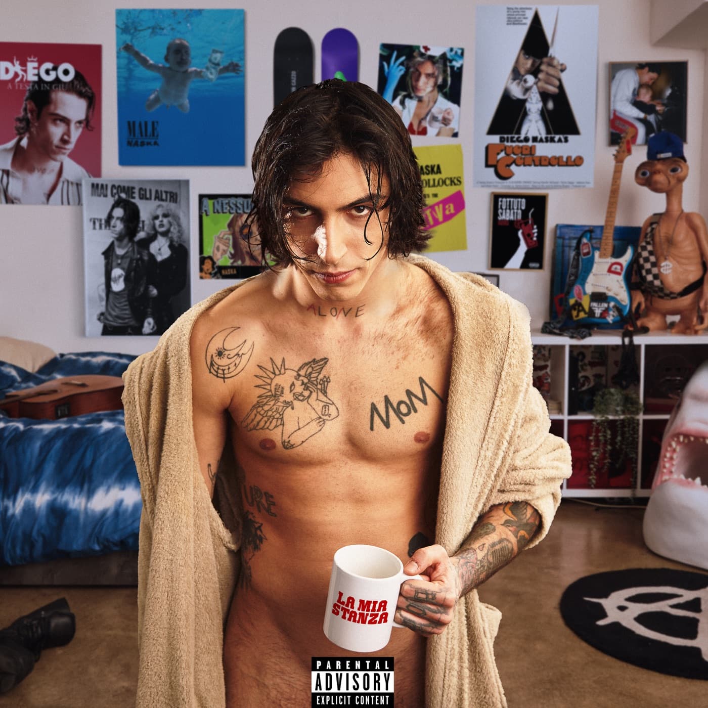 Copertina dell’album «La mia stanza» (2023).