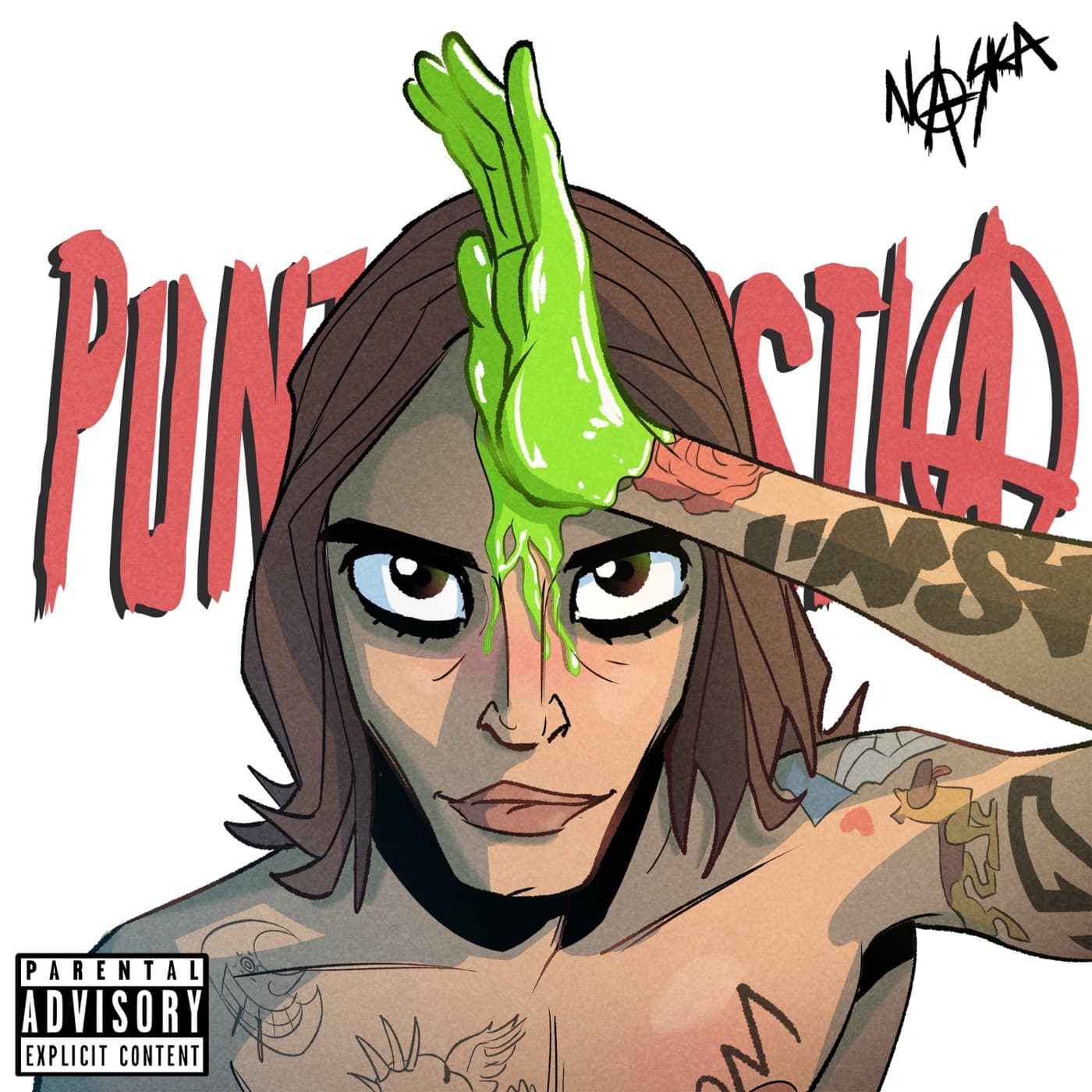 Copertina del singolo «Punkabbestia» (2021).
